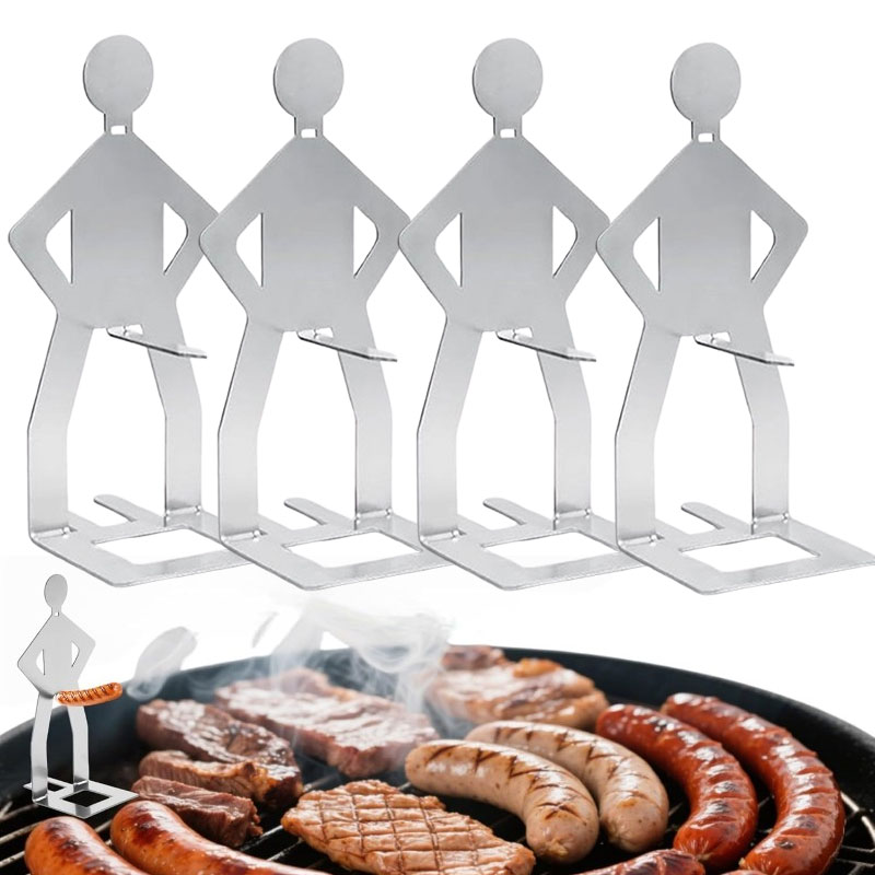 Camping Cooking Drawer - อุปกรณ์แคมป์ปิ้ง ที่ยึดไส้กรอกบาร์บีคิว สแตนเลส 304 แข็งแรง ทนทาน