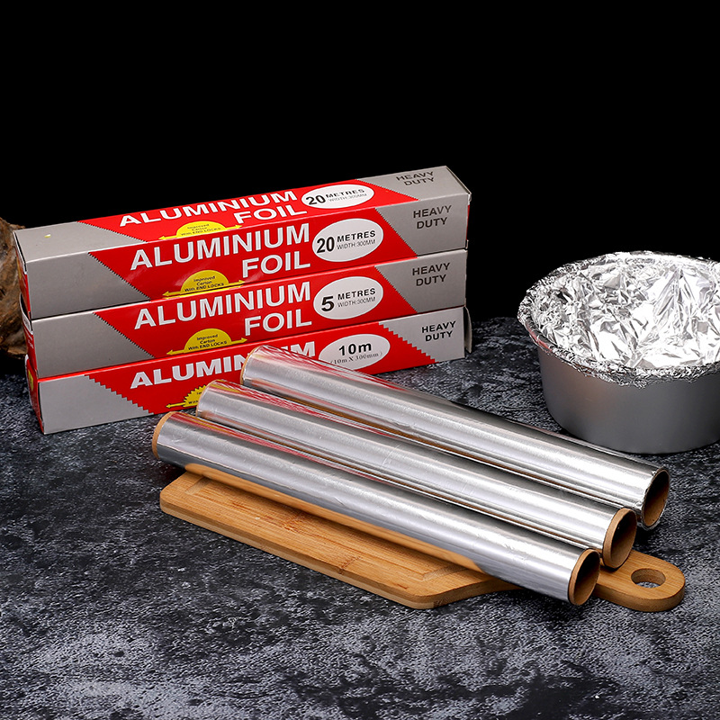 Aluminum Foil Heavy Duty - ม้วนฟอยล์อะลูมิเนียมสำหรับงานหนัก ความยาว 5/10/20 เมตร ความกว้าง 30