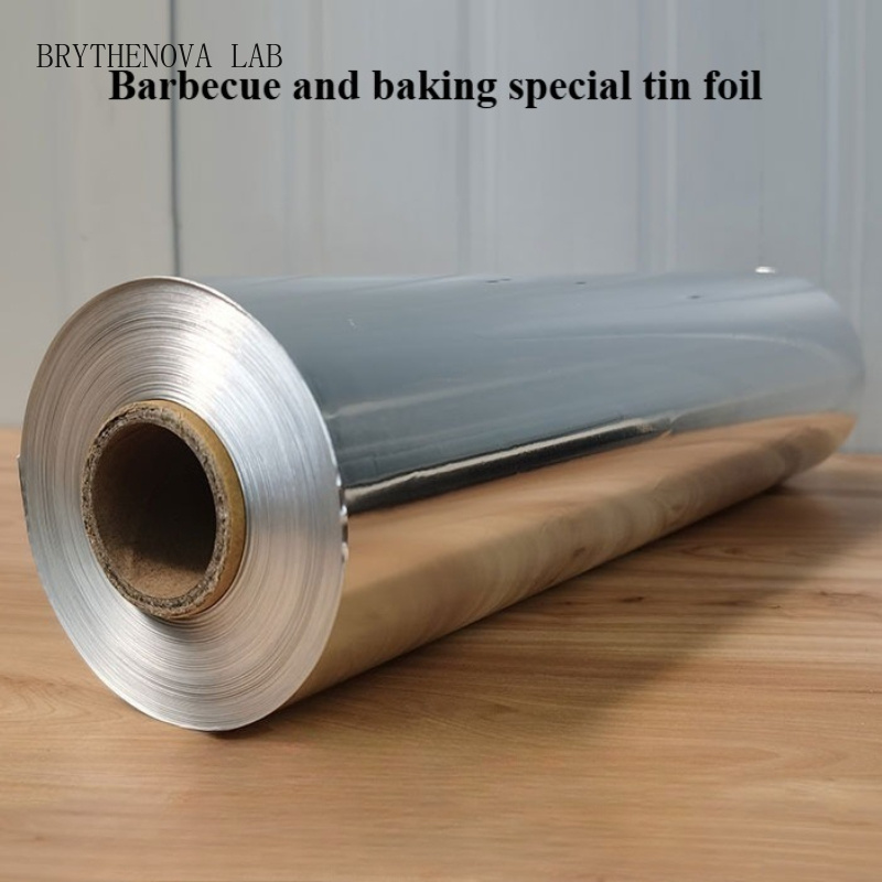 Aluminum Foil Heavy Duty - กระดาษฟอยล์อะลูมิเนียมสำหรับอบแบบหนาพิเศษ 1 ม้วน คุณภาพสูง ทนความร้อน หลายเกรด