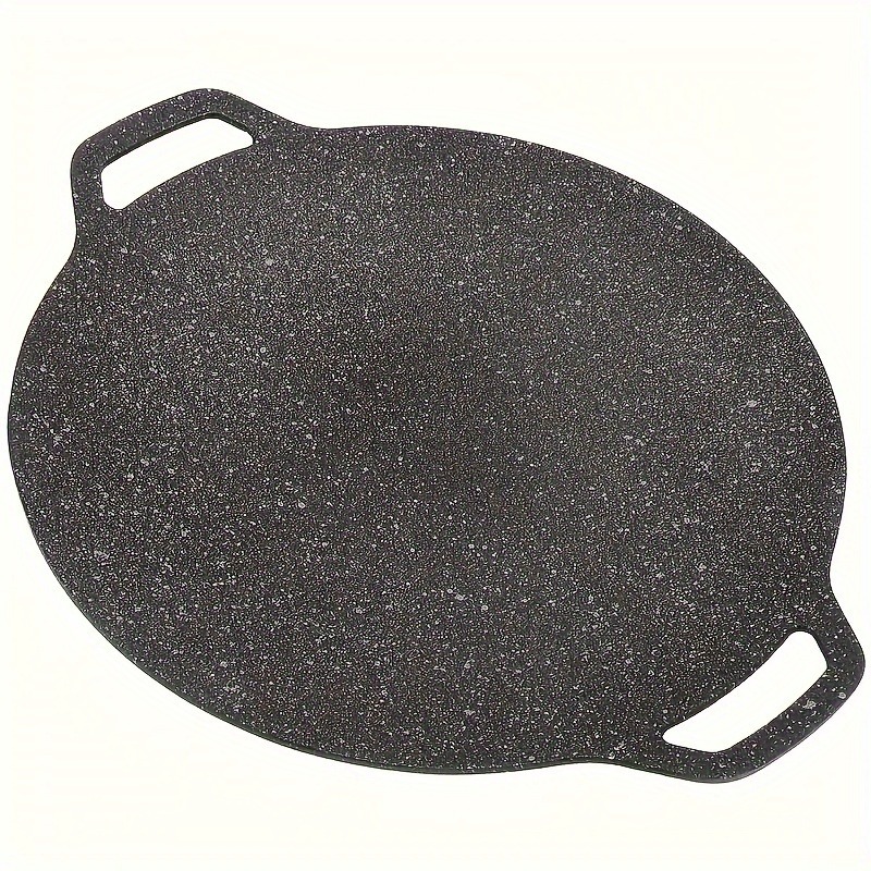 Camping Cooking Grill - 1pcs เหล็กหล่อกลางแจ้งกระทะย่าง Non-Stick เทปันยากิแผ่นสําหรับ Camping &