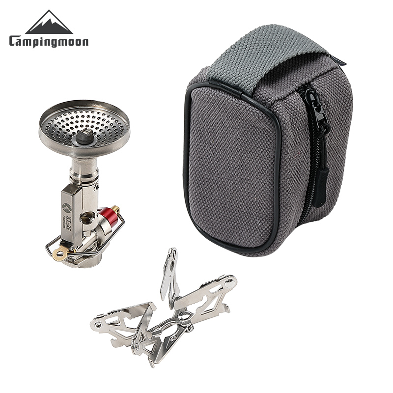 Camping Cooking Drawer - เตาแก๊สพกพา CAMPINGMOON XT-2F Xuanfeng Titanium Rocket