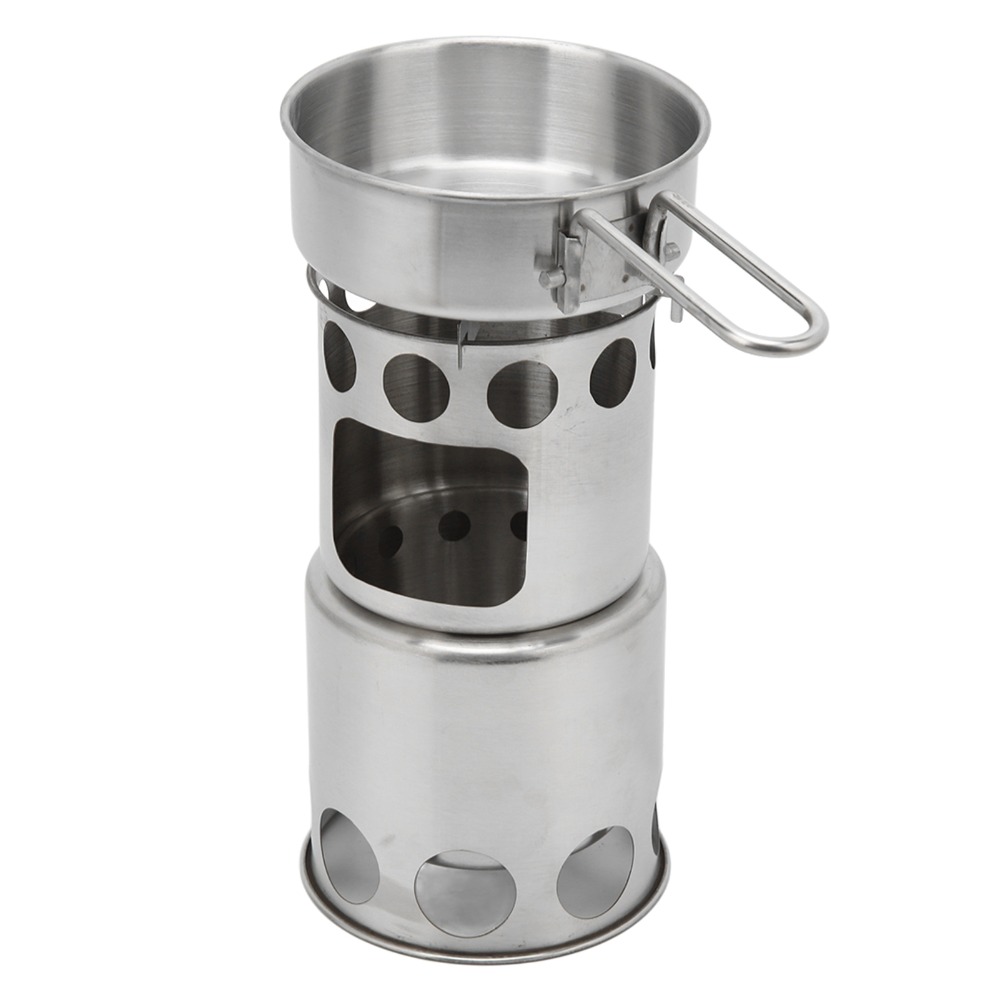 ชุดเครื่องครัวแคมป์ปิ้งสแตนเลส - Camping Cooking Mesh บทวิจารณ์และราคา
