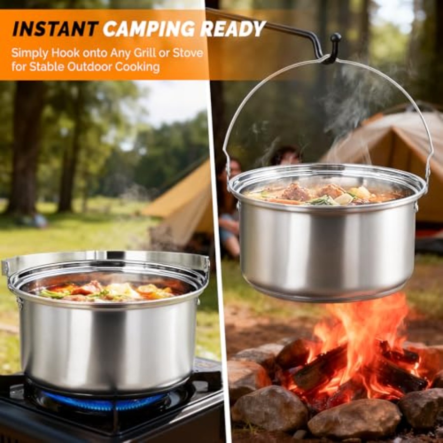 ชุดเครื่องครัวสำหรับแคมป์ปิ้ง, - Nesting Camping Cooking Set บทวิจารณ์และราคา