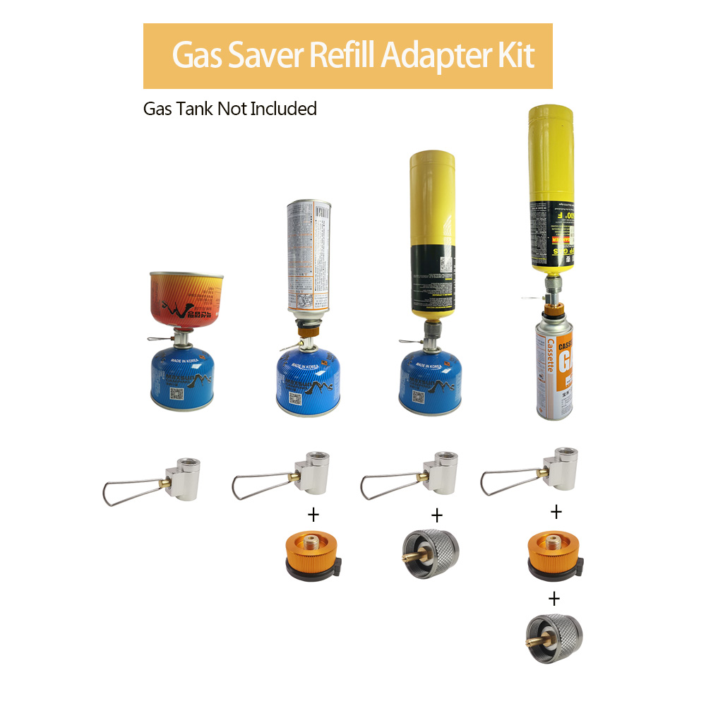 3 ชิ้น/เซ็ต Camping เตาอะแดปเต - Camping Cooking Propane บทวิจารณ์และราคา