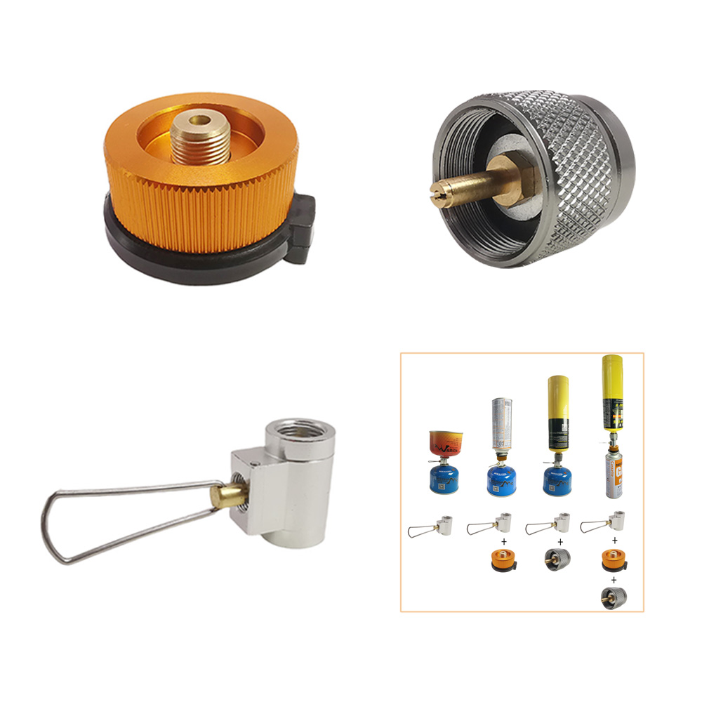 3 ชิ้น/เซ็ต Camping เตาอะแดปเต - Camping Cooking Propane บทวิจารณ์และราคา