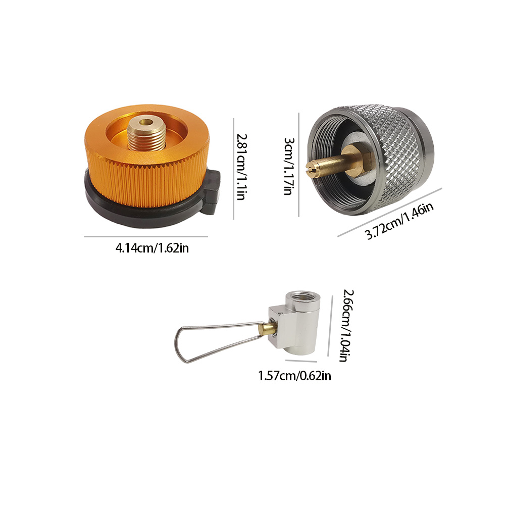 3 ชิ้น/เซ็ต Camping เตาอะแดปเต - Camping Cooking Propane บทวิจารณ์และราคา