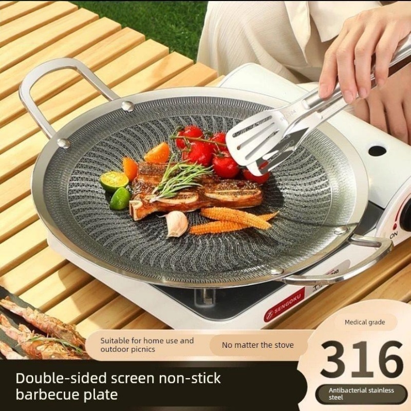 กระทะย่างบาร์บีคิวอเนกประสงค์ส - Camping Cooking Grill บทวิจารณ์และราคา