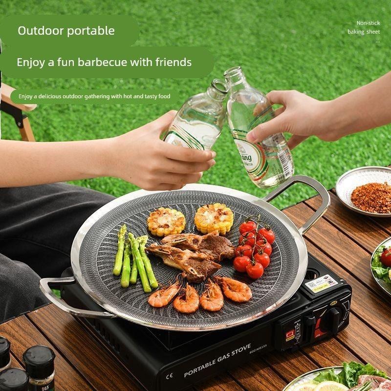 กระทะย่างบาร์บีคิวอเนกประสงค์ส - Camping Cooking Grill บทวิจารณ์และราคา