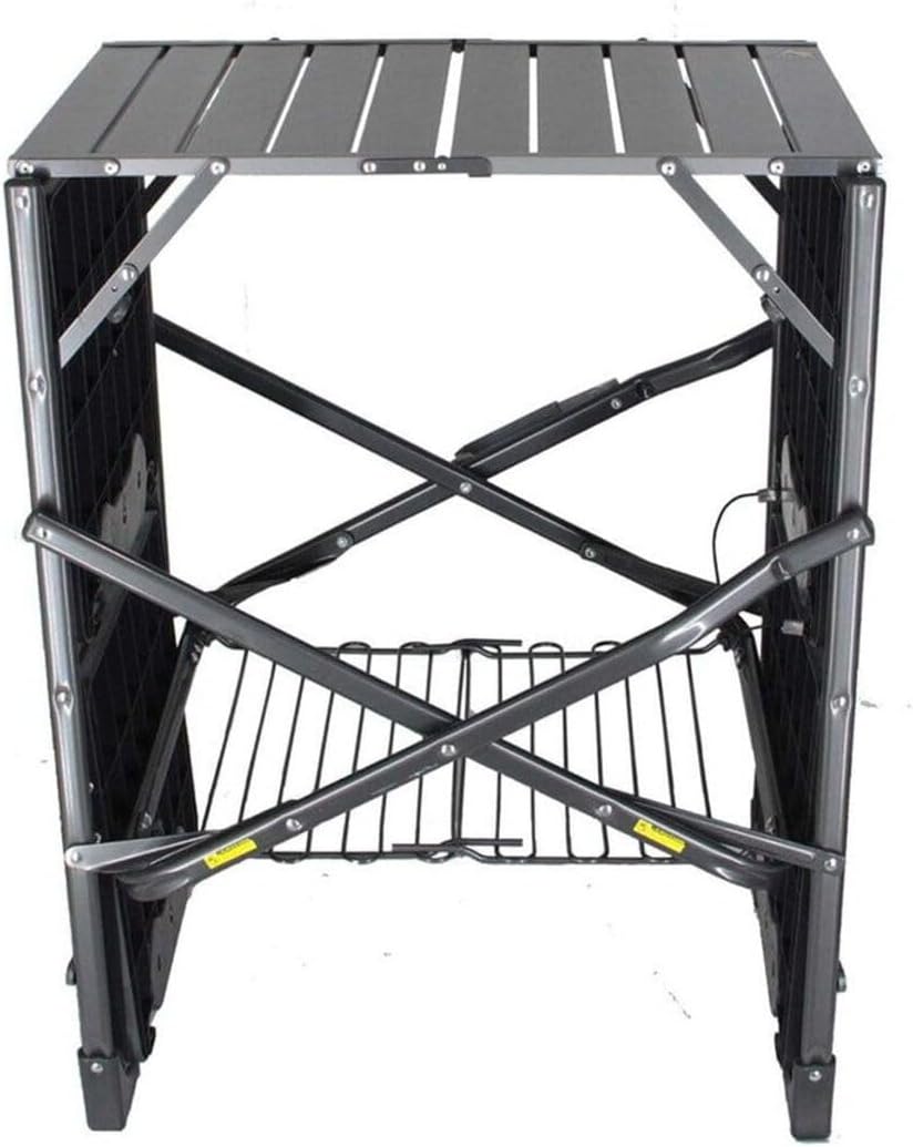 โต๊ะครัวพับได้แบบพกพาสำหรับตั้ - Camping Cooking Table With Storage บทวิจารณ์และราคา