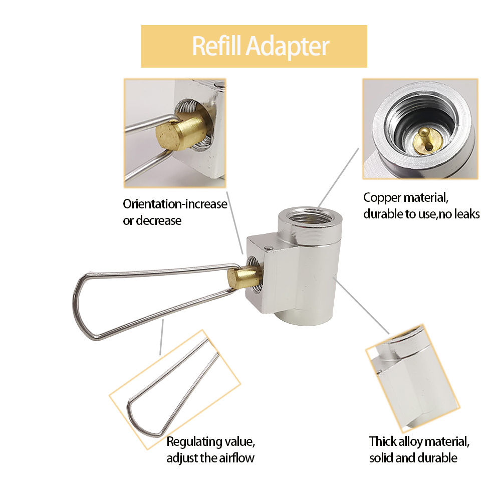 1 PC Camping เตาอะแดปเตอร์แปลง - Camping Cooking Propane บทวิจารณ์และราคา