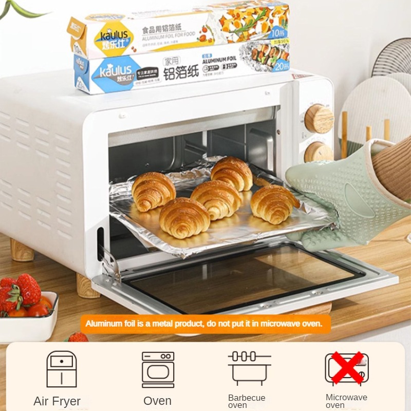 Zackoo 10/20/40M อลูมิเนียมฟอย - Aluminum Foil Heavy Duty บทวิจารณ์และราคา