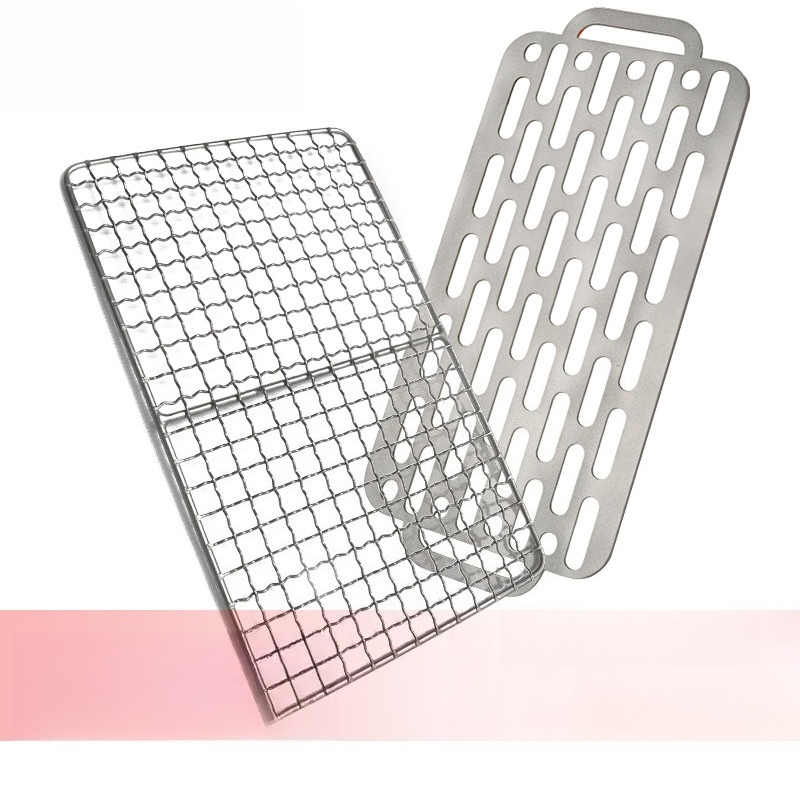 ตาข่ายย่างไทเทเนียมบริสุทธิ์สํ - Camping Cooking Mesh บทวิจารณ์และราคา
