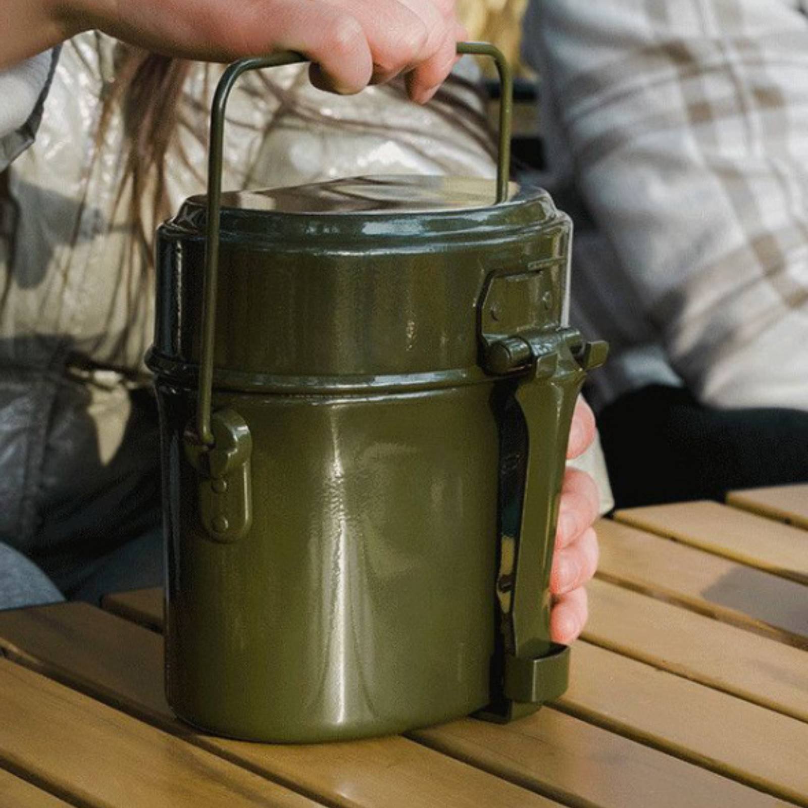 ชุดเครื่องครัวแคมป์ปิ้งอเนกประ - Camping Cooking Mess Kit บทวิจารณ์และราคา