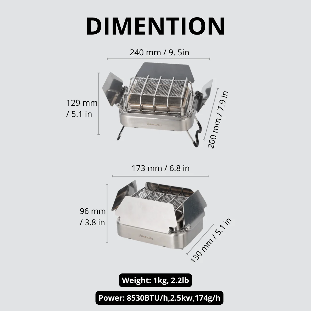 Fire-Maple Sunflower X แก๊สเตา - Camping Cooking Drawer บทวิจารณ์และราคา