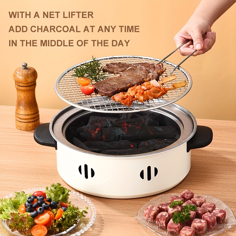 1 ชิ้นเตาบาร์บีคิวแบบพกพาอเนกป - Camping Cooking Mesh บทวิจารณ์และราคา