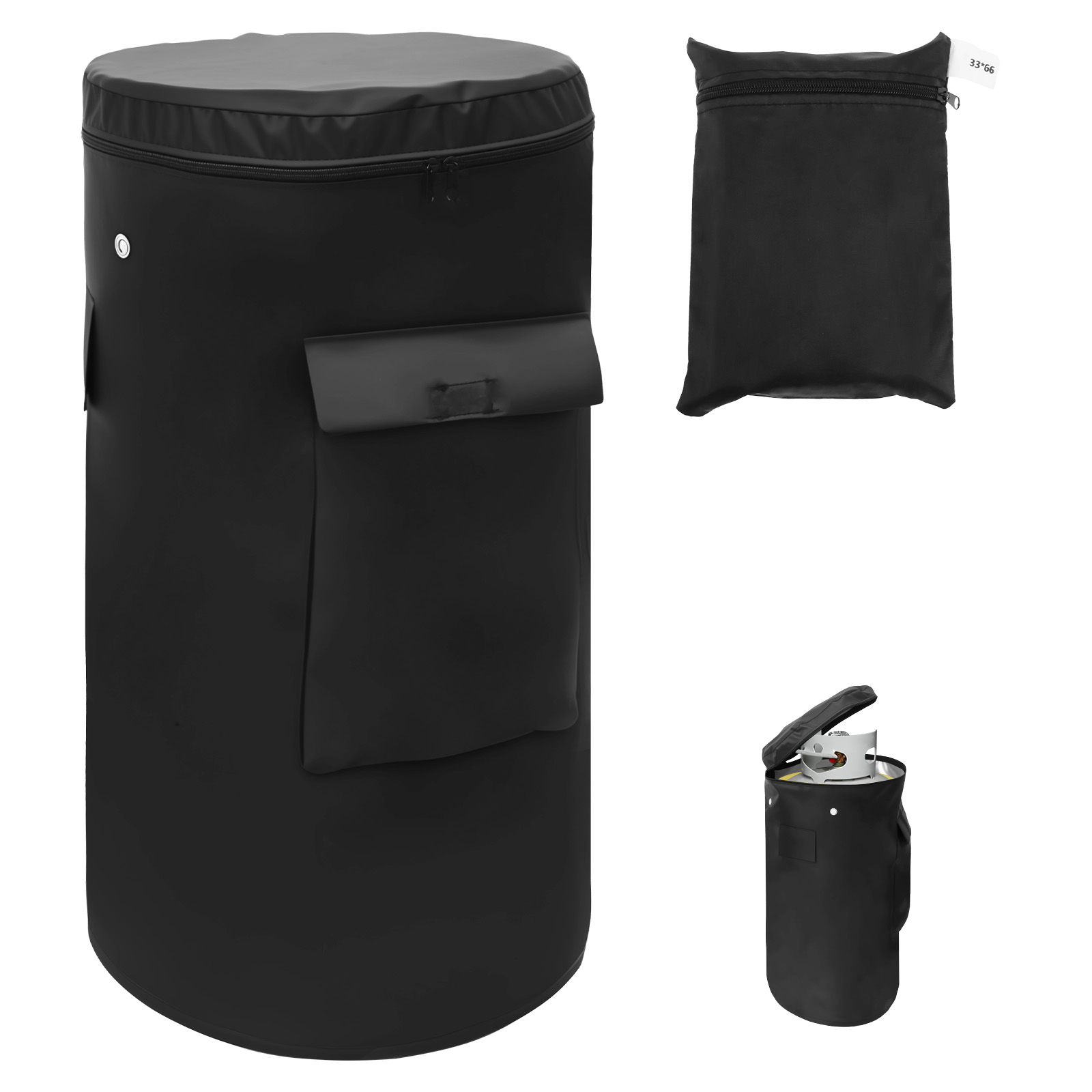 ผ้าคลุมถังโพรเพนแบบผ้าอ็อกซ์ฟอ - Camping Cooking Propane บทวิจารณ์และราคา