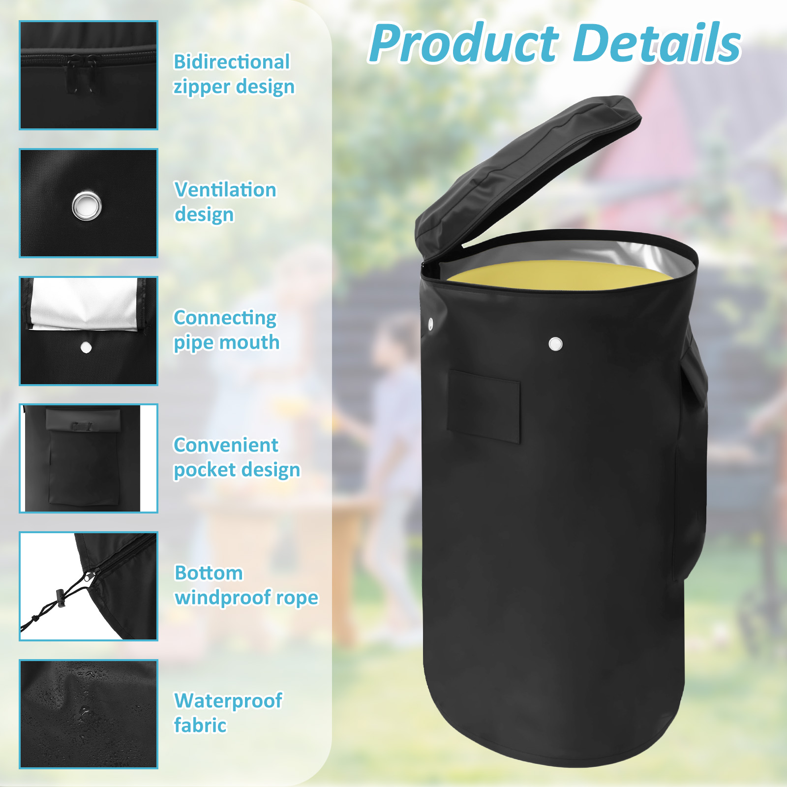 ผ้าคลุมถังโพรเพนแบบผ้าอ็อกซ์ฟอ - Camping Cooking Propane บทวิจารณ์และราคา