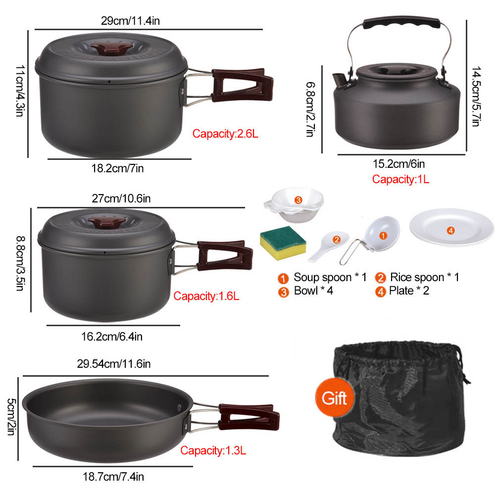 ชุดหม้อปิกนิกสำหรับทำอาหารกลาง - Camping Cooking Mesh บทวิจารณ์และราคา