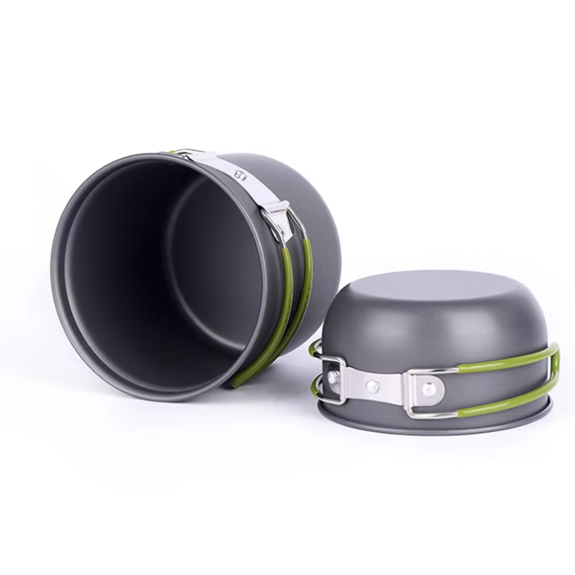 ชุดหม้อแคมป์ปิ้งน้ำหนักเบาพิเศ - Camping Cooking Mess Kit บทวิจารณ์และราคา