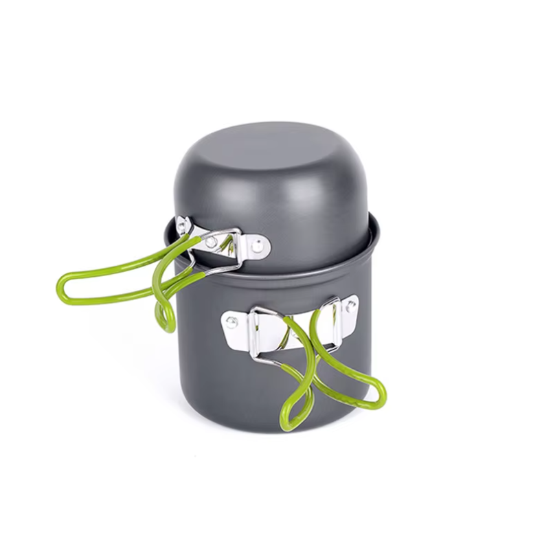 ชุดหม้อแคมป์ปิ้งน้ำหนักเบาพิเศ - Camping Cooking Mess Kit บทวิจารณ์และราคา