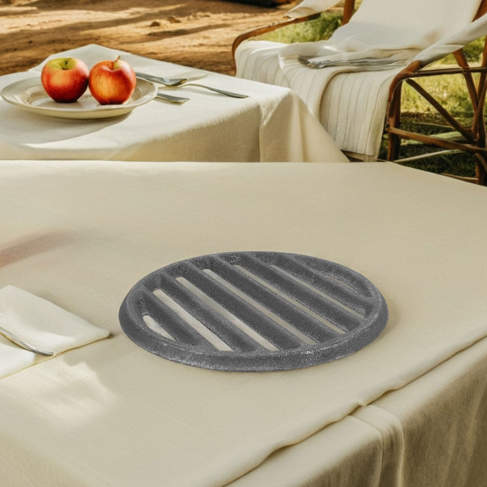 ตะแกรงย่างบาร์บีคิวเหล็กหล่อสำ - Camping Cooking Grill บทวิจารณ์และราคา