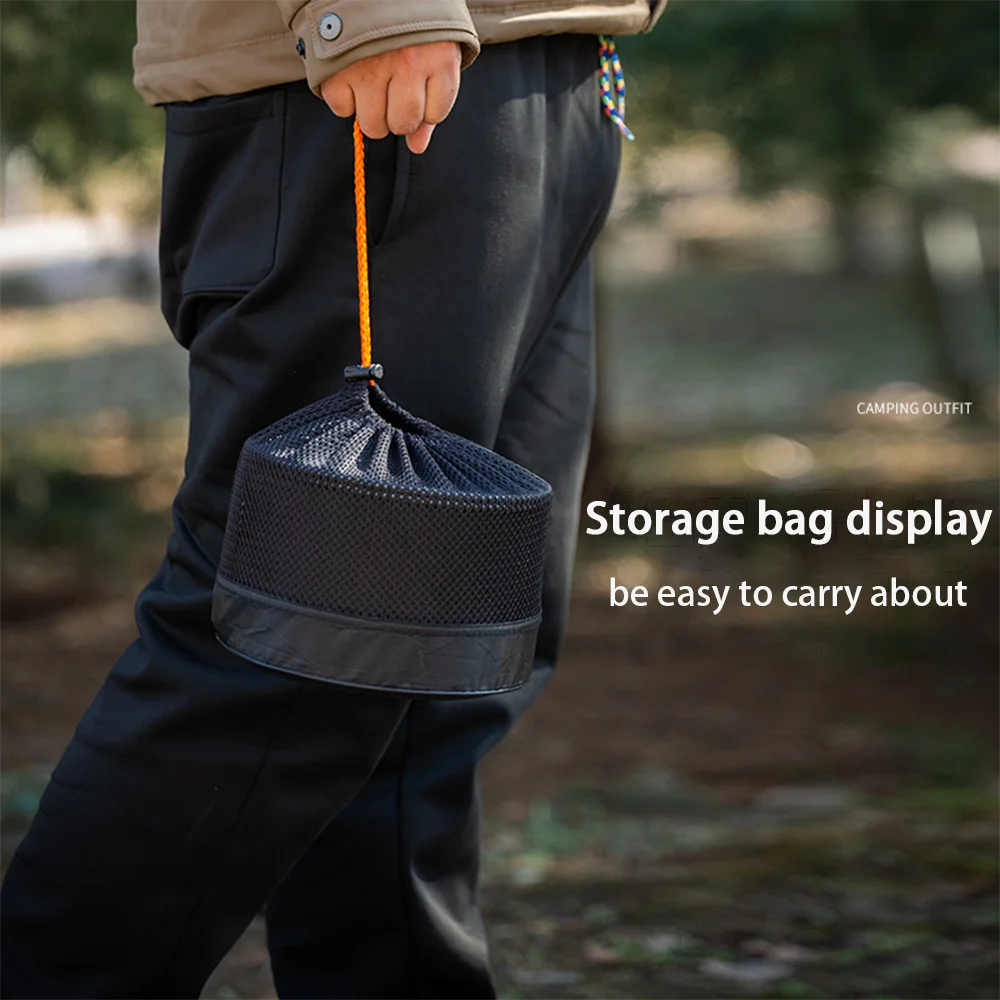 ชุดอุปกรณ์ทำอาหารสำหรับแคมป์ปิ - Nesting Camping Cooking Set บทวิจารณ์และราคา