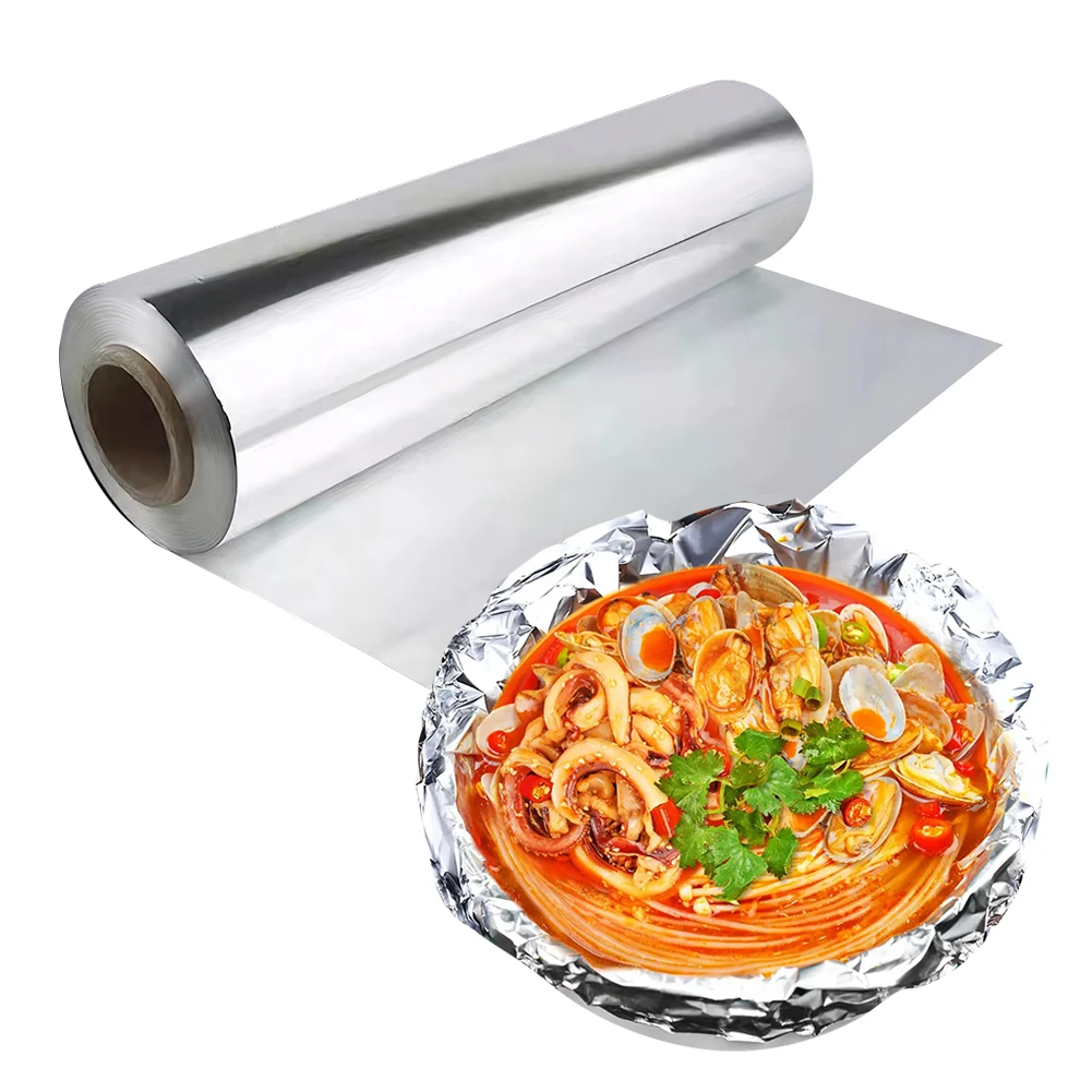 1 แพ็คเกรดอาหารทิ้งดีบุก 12.2x - Aluminum Foil Heavy Duty บทวิจารณ์และราคา