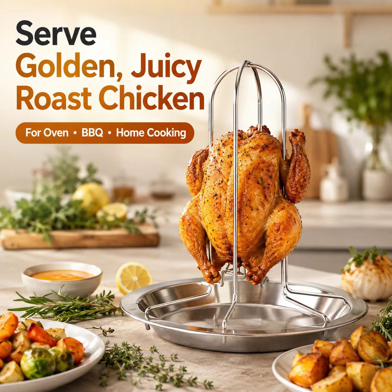 ขาตั้งย่างไก่แบบพกพาสำหรับบาร์ - Camping Cooking Grill บทวิจารณ์และราคา