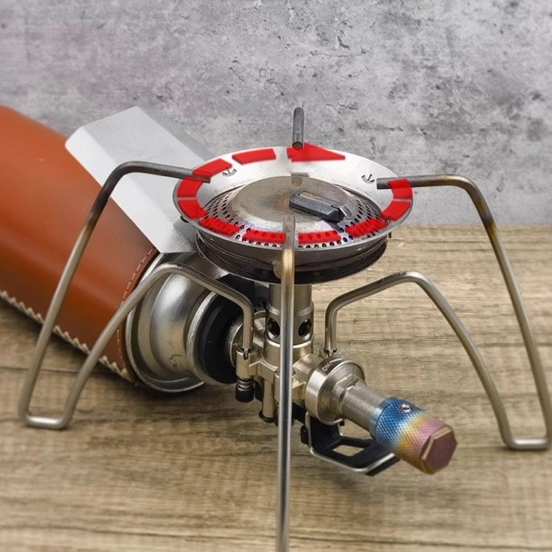 แผ่นกันลมใช้แก๊สไทเทเนียมน้ำหน - Camping Cooking Drawer บทวิจารณ์และราคา