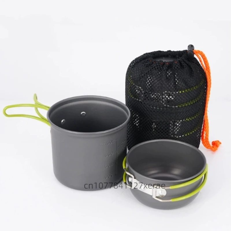 ชุดอุปกรณ์ทำอาหารพกพาสำหรับตั้ - Camping Cooking Mess Kit บทวิจารณ์และราคา