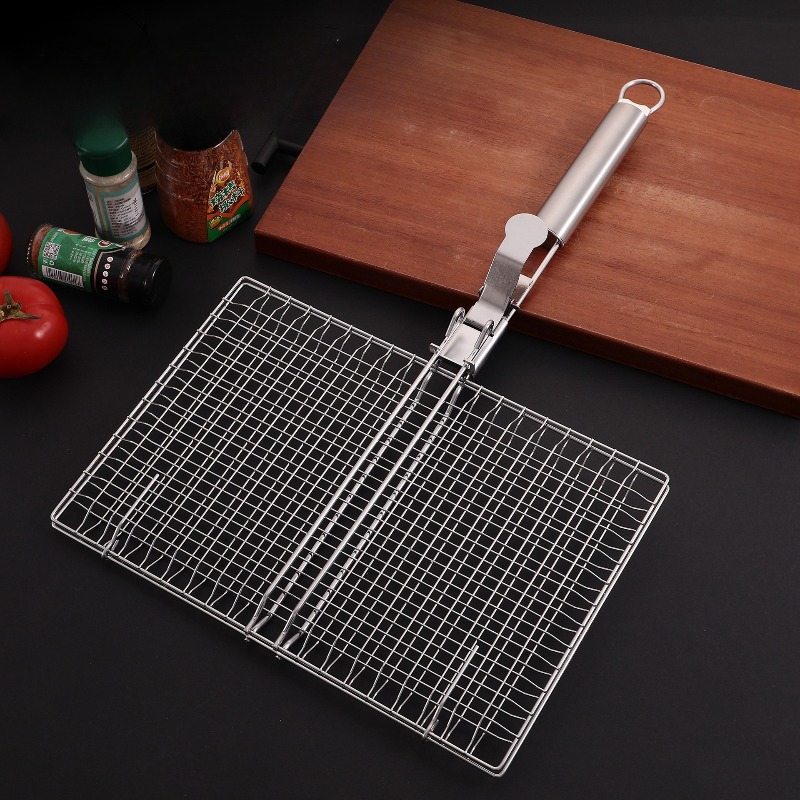 ชุดอุปกรณ์บาร์บีคิว 1 ชุด ตาข่ - Camping Cooking Grill บทวิจารณ์และราคา