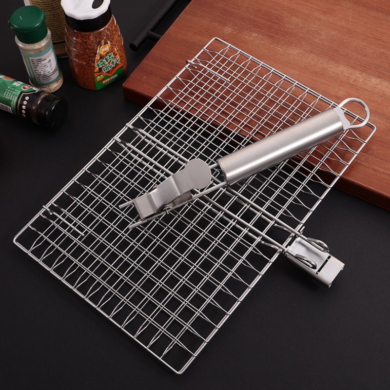 ชุดอุปกรณ์บาร์บีคิว 1 ชุด ตาข่ - Camping Cooking Grill บทวิจารณ์และราคา