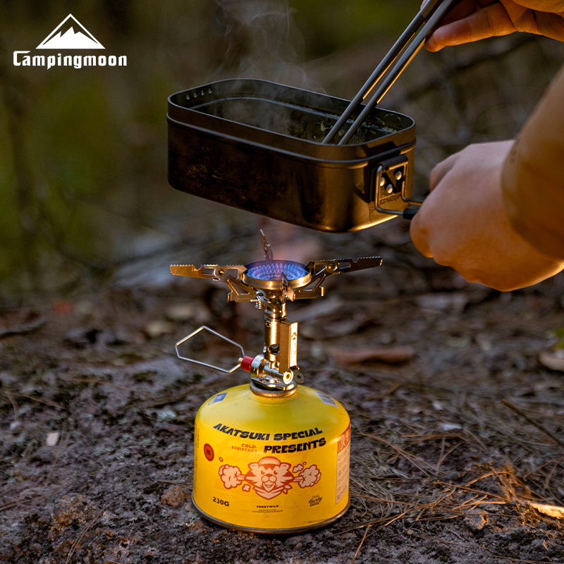 เตาแก๊สพกพา CAMPINGMOON XT-2F  - Camping Cooking Drawer บทวิจารณ์และราคา