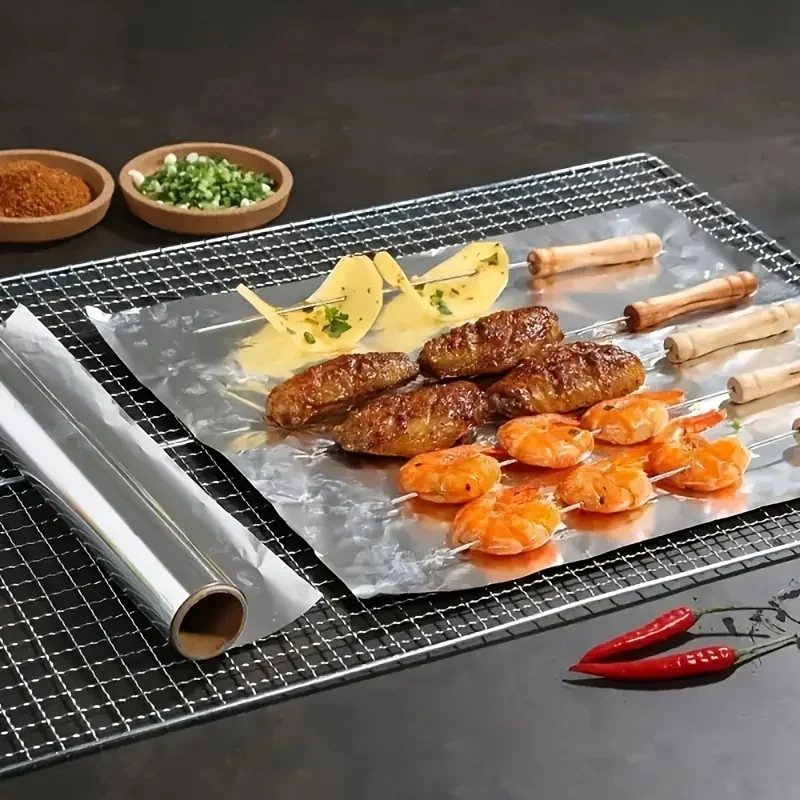 แผ่นฟอยล์อะลูมิเนียมอย่างหนาสำ - Aluminum Foil Heavy Duty บทวิจารณ์และราคา