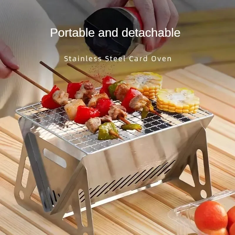 เตาย่างบาร์บีคิวแบบพับได้พกพา  - Camping Cooking Mesh บทวิจารณ์และราคา